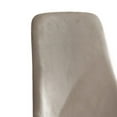 thumbnail image 3 of Rustic Dining Chairs Set of 2 - Gray Velvet Accent Chairs, Modern Sabre Legs, 22 Inch, 3 of 5