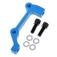 thumbnail image 1 of Universal Bike Disc Brake Mount Adaptor For 203mm Front / Rear Caliper - Front Blue, 1 of 8
