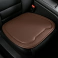 thumbnail image 2 of R-932 Coffee Vehicle Seat Cushion Pu Leather Comfort Pad Seat Cover, 2 of 6