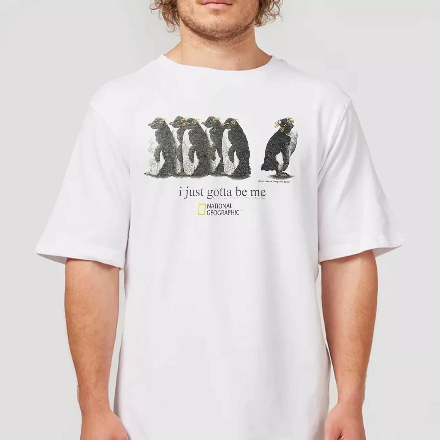 I Just Gotta Be Me Penguin Shirt National Geographic Tshirt Tshirt