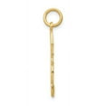 thumbnail image 4 of 10K Yellow Gold Musical Note Charm Pendant (NO CHAIN), 4 of 5