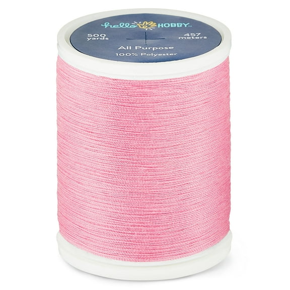 Hello Hobby Rose Pink All Purpose Thread AP500