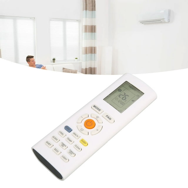 Control Remoto De Aire Acondicionado, Reemplazo Fácil De Usar Control Remoto De CA Estable ABS Universal Resistente Al Desgaste Para Aire Acondicionado De CA