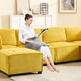 thumbnail image 2 of 6 - Seat, Scratch - resistant Corduroy - Adaptable to Layouts - In Different Home Decors - Offers Stable Seating, 2 of 6