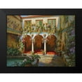 thumbnail image 2 of Obuchovsky, Yury 24x19 Black Modern Framed Museum Art Print Titled - Courtyard, 2 of 5