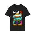thumbnail image 2 of This Is My 70s Apparel Retro Music Family Novelty Unisex Softstyle T-Shirt, 2 of 7