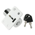thumbnail image 2 of 3Ring White Safety Lock Sliding Window AntiThef Buckle for Plastic Steel Window Home, 2 of 14