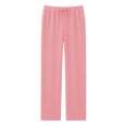 thumbnail image 7 of SWQZVT Womens Straight Leg Sweatpants Drawstring Sweat Pants with Pockets Elastic Waisted Lounge Casual Trousers, 7 of 7