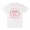 White, variant on Candy Cane Christmas Club Shirt Unisex Large White