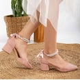 thumbnail image 4 of Miranda - Zapatos de tacón rosa con perlas rosa 22 CM, 4 of 9