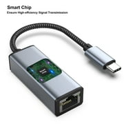 BENFEI USB-C to Ethernet Adapter, USB Type-C (Thunderbolt 3/4) to RJ45 Gigabit Ethernet LAN Network Adapter