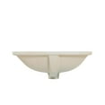 thumbnail image 3 of 20 in. Rectangular White Finish Ceramic Undermount Vanity Sink, 3 of 6
