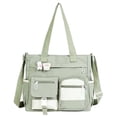 thumbnail image 2 of CAIXIA Purses For Women Crossbody Bag Womens Large Capacity Canvas Crossbody Backpack Messenger Bag, Versatile College Student Shoulder Tote Purse, 2 of 5