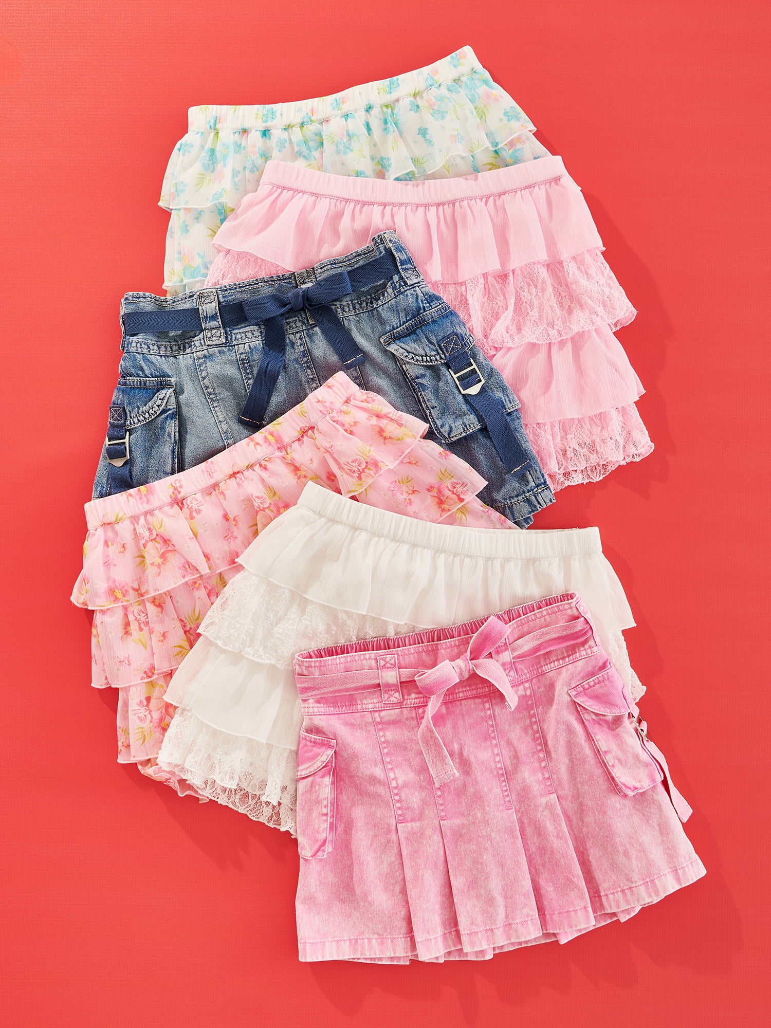 Justice Girls Ruffle Skirt, Sizes XS - XLP