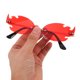 thumbnail image 5 of TABLETREANDS 1Par Gafas De Fiesta Sin Montura Con De Llama Roja Para Disfraces Y Eventos Temáticos, 5 of 8