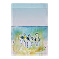 thumbnail image 2 of Betsy Drake Interiors Abstract Gulls II Flag 12.5x18, 2 of 2