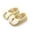 F-527Gold, variant on ZHOGXU Infant Toddler Girls Shoes Non Slip Soft Sole Bow Design Comfortable Breathable Walking Shoes For Casual Daily Wear,Gold,0-6 Months
