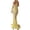 #014-Yellow, variant on Women's Solid Halterneck Backless Sleeveless Straps Long Dress for Casual Wear Parties and Special Occasions Made of Soft Polyester Fabric Ideal for Spring and Summer Seasons