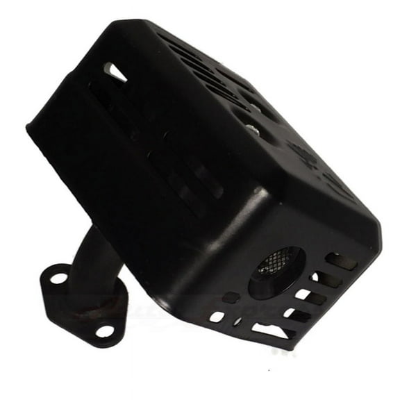 FITS HONDA GX120 GX140 4HP EXHAUST MUFFLER w/ HEAT SHIELD FITS WATER PUMP & ENGINE