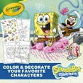 thumbnail image 2 of Crayola Spongebob Squarepants Coloring Book with Stickers, 96 Pages, Arts and Crafts, Travel Activity, Spongebob Gift for Kids, Ages 3+, 2 of 6