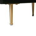 thumbnail image 4 of TOV Furniture Trident Handmade Acacia 6 Drawer Dresser, 28.25" x 12.9" x 5.1", Black, 4 of 9