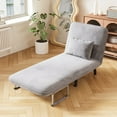 thumbnail image 2 of 31.5″ Sleeper Chair with Steel Frame | Great for Bedroom Naps, Space - Saving, 2 of 6