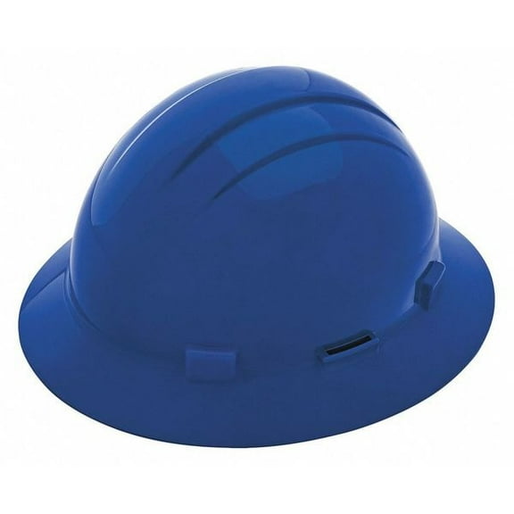 Hard Hat, Americana, Polyethylene, 4 Point Pinlock, Type 1, Class E, Blue