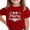 Red, variant on SROBPTY Teen Girls Summer Short Sleeve Tops Print Breathable Crew Neck Tee Shirts for Daily Wear 3-15 Years