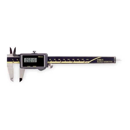 - Mitutoyo Absolute Solar Digital Caliper, Stainless Steel, 500-464