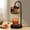 Pattern 3, variant on Candle Warmer Lamp with Timer Dimmer Colorful Chickens Standing Snowy Wooden Beam Rustic Candle Lamp Warmer for Jar Candle with 4 Bulbs Gifts for Women House Warming Gifts