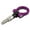 Purple, variant on DNA Motoring THK-E-RD Universal for European Car 1.88" Billet Aluminum Front/Rear Trailer Tow Hook Ring Kit (Red)