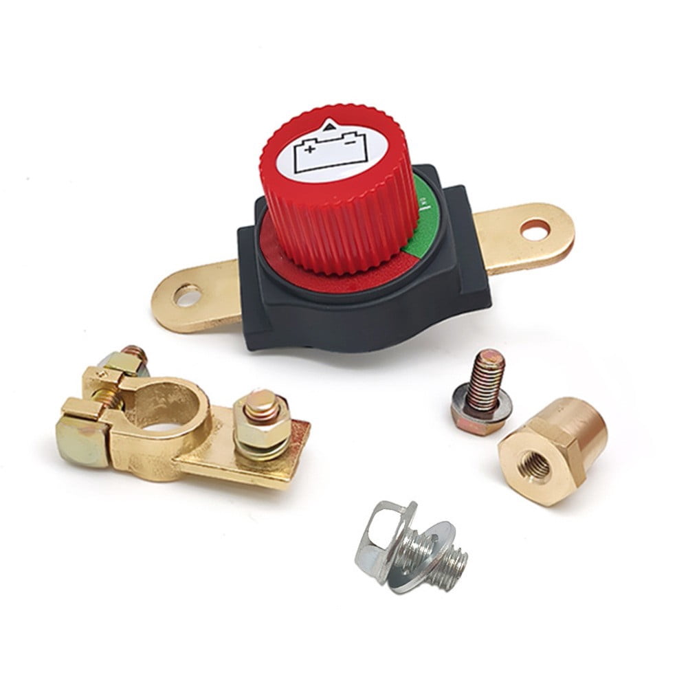 yaaqii Marine Waterproof Battery Disconnect Switch for RV Car Boat for ATV 12V 48V