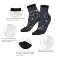 thumbnail image 5 of Fuzoiu 2025 New Year 2 Print Adult Socks, Crew Moisture-wicking Socks, Unisex Cushion Crew Socks,Casual Sports Ankle Socks, 5 of 7