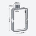 thumbnail image 1 of Ciclismo Botella de agua de 400 ml para taza de libro de papel de viaje Botellas para beber Hervidor (gris) Likrtyny Para estrenar, 1 of 8
