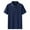 03-Dark Blue, variant on Ecqkame Summer Men's Casual Tops Comfy Turndown Collar Short Sleeve Shirts Patchwork Collar Button Regular Work Shirt 04-Dark Blue M