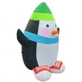 thumbnail image 3 of Jeco CHD-OD070 4 ft. Inflatable Penguin Christmas Decoration, 3 of 4