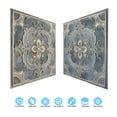 thumbnail image 5 of Faux tin ceiling tiles 3D embossed wall panels for Cafes and Bars PL19 Smoked gold 10Pcs/pack, 5 of 9
