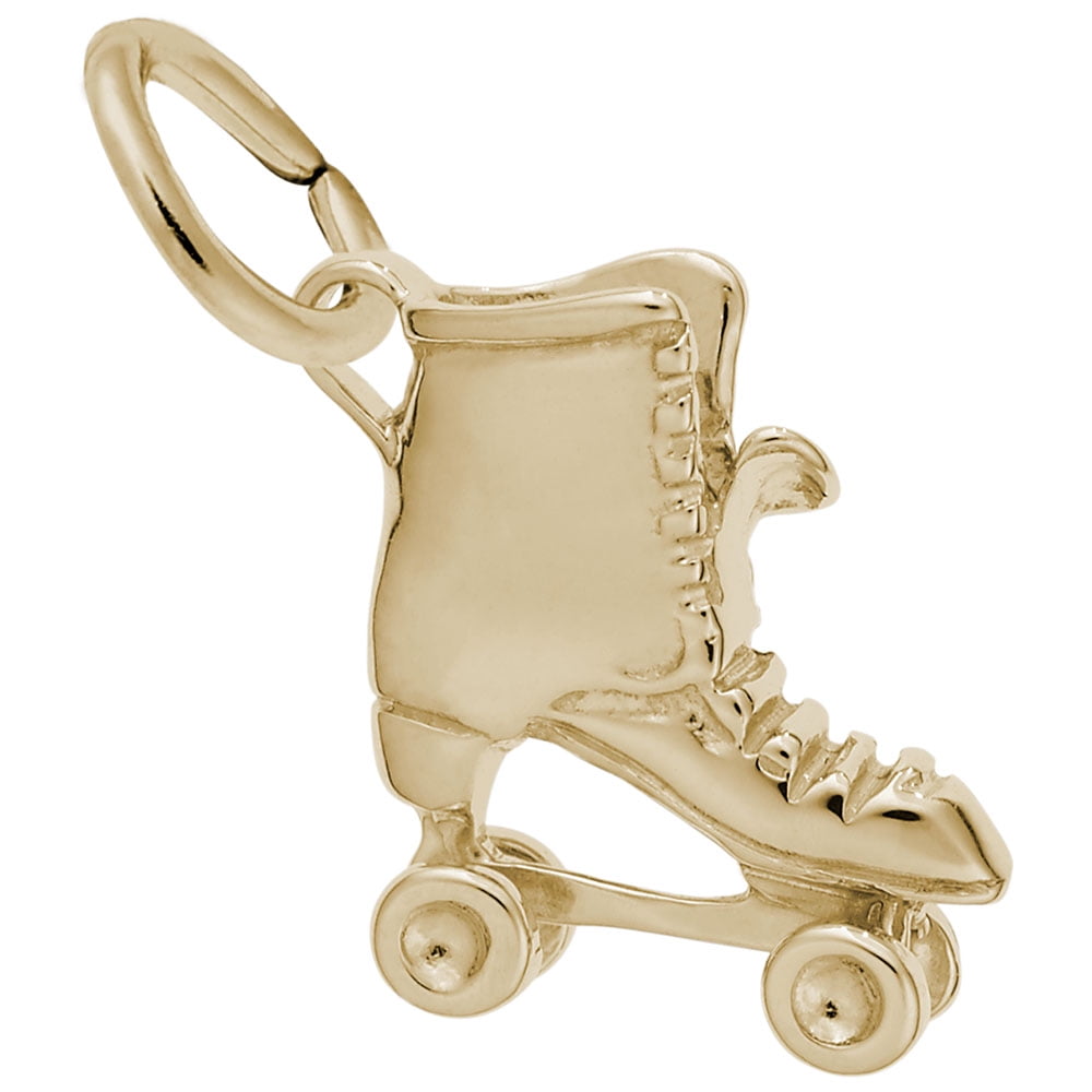 10K Yellow Gold Rembrandt Charms Number 44 Charm