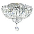 thumbnail image 2 of 3 Light Bowl Flush Mount with Chrome finish, 2 of 6