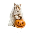 thumbnail image 2 of Estatua de gato para jardín shamjiam decoración de Halloween estaca de metal realista 158 x 254 cm, 2 of 8