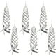 thumbnail image 5 of Foco de radio de 6 uds., hoja reflectante para pájaros, granja, jardín, caza, pájaros, colgante de plata, hoja en espiral para pájaros TUNC Sencillez, 5 of 5