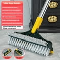 thumbnail image 2 of Blarkrus Rotating Head Floor Scrubber with Scraper, Ergonomic Handle for Effortless Wall and Corner Cleaning, 2 of 7