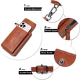 thumbnail image 4 of KAWELL Small Crossbody Bags for Women PU Leather Cell Phone Purse Wallet with Credit Card Slots, 4 of 6