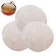 thumbnail image 4 of 12 piezas de papel de filtro de aceite de alimentos de papel de absorción de aceite redondo de cocina para patatas fritas de pollo frito, 4 of 5