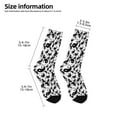 thumbnail image 2 of Rocae Yin And Yang for Girls Boys Crew Socks,Children's Socks, Kids Socks, Toddler Socks: Daily Wear with Kids School Uniform, 2 of 5