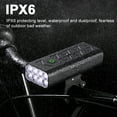thumbnail image 4 of 8LED Bike Light Front Bicycle Headlight High Brightness Rechargeable Cycling Light 9600mAh Power Banks Waterproof, 4 of 8