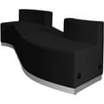 thumbnail image 2 of Flash Furniture Hercules Alon 4 Piece Reception Seating in Black, 2 of 6