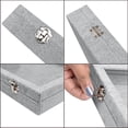 thumbnail image 5 of Caja de almacenamiento para anillos - Joyero con tapa de vidrio en vitrina para anillos MFZFUKR 2035256-1, 5 of 5