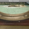 thumbnail image 6 of Ambesonne Tropic Place Mats Set of 4, View of Deserted Island, Standard Size, Brown Yellow Green, 6 of 6