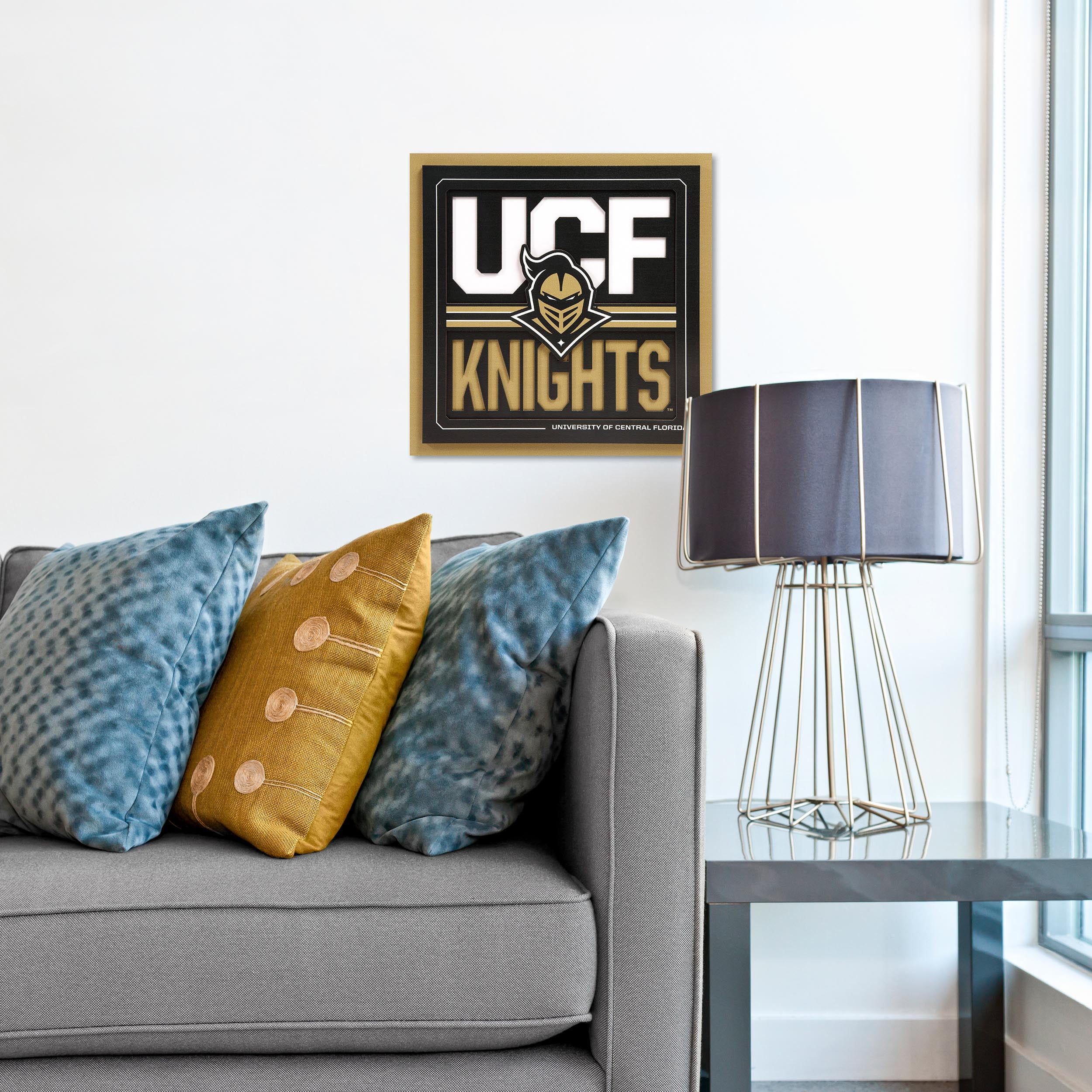 YouTheFan NCAA Central Florida Knights Slogan Series 3D Wall Art